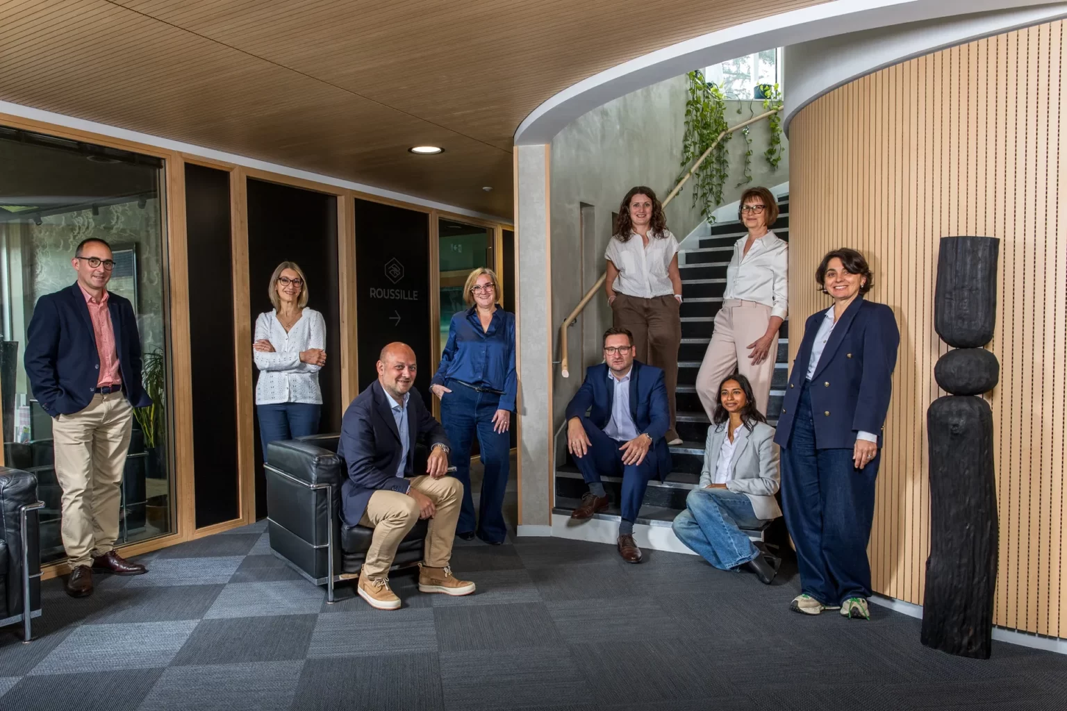 L'équipe de spécialistes du cabinet Roussille Assurances à Pau